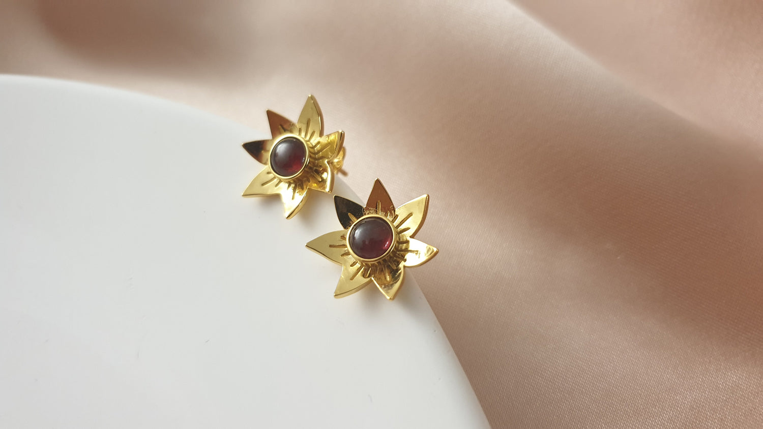 Earrings - 18k Gold plated