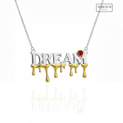 18k Gold and Sterling Silver Dream Necklace