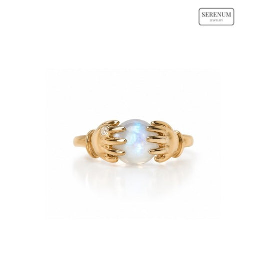 18K Gold Fortuneteller ring