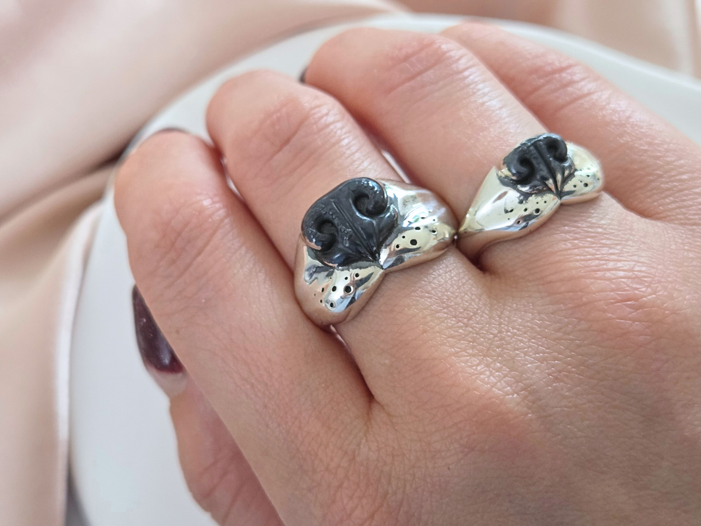 925 Sterling Silver Dog Nose ring